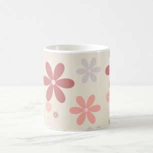 Mug petite fille de fleur mignonne parties scintillant
