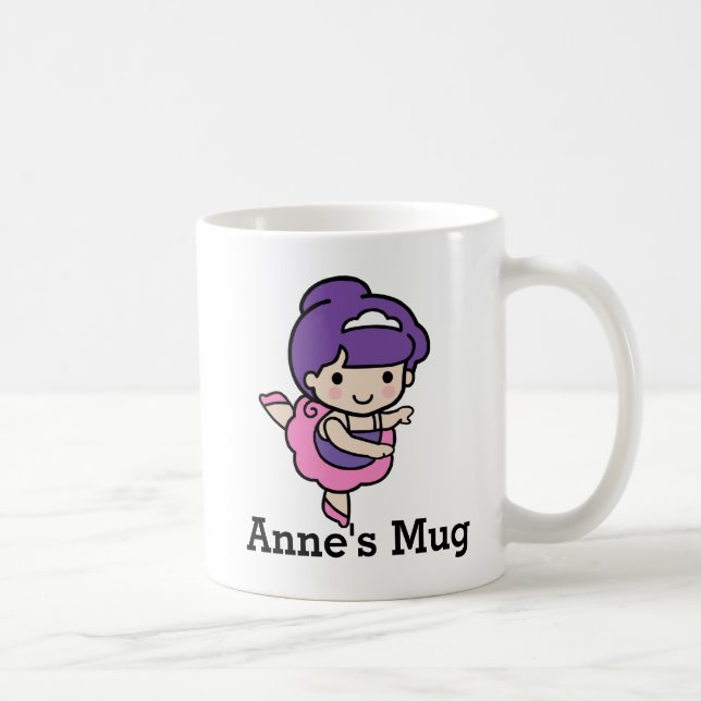 Mug Petite fille Prima Ballerina (Droite)