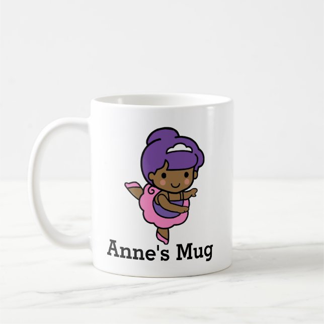 Mug Petite fille Prima Ballerina (Gauche)