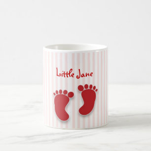 Mug petite fille rose - baby shower faveur