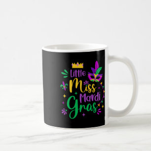 Mug Petite Miss Mardi Gras Enfants Carnaval Vêtements