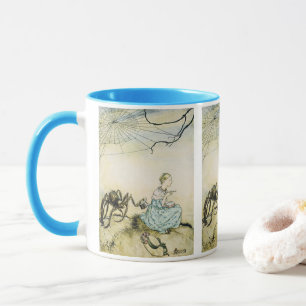 Mug Petite Miss Muffet Vintage par Arthur Rackham