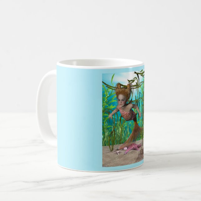 Mug Petite sirène Elvira (Devant gauche)