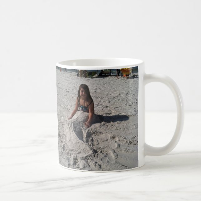Mug petite sirène sur la plage par des bbillips (Droite)