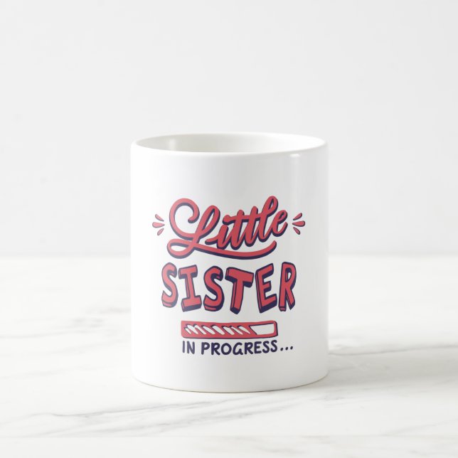 Mug Petite sœur en route (Centre)