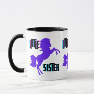 Mug Petite soeur Pony pourpre