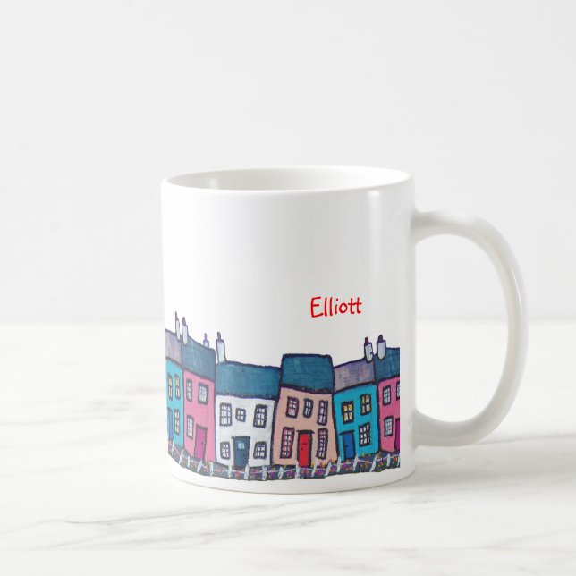 Mug Petites Chambres sur Hillside (Droite)