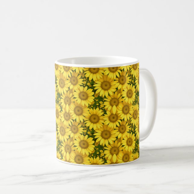 Mug Petites salaisons jaunes (Devant droit)