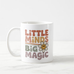 Mug Petits Esprits Grands Rêves Citation Rétro Enseign
