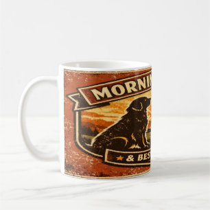 Mug Petits Matins Dorés & Grands Crus - Golden Retriev