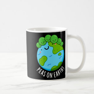 Mug Petits pois sur terre blague légume pacifique jeu