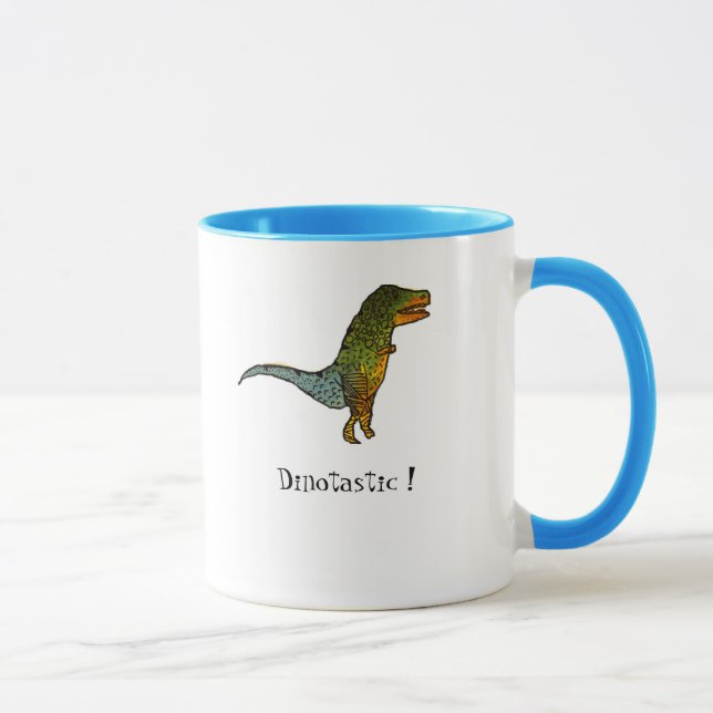Mug Petits T-Rex dinotastic dinosaure art (Droite)