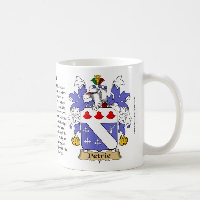 Mug Petrie, l'origine, la signification et la crête (Droite)