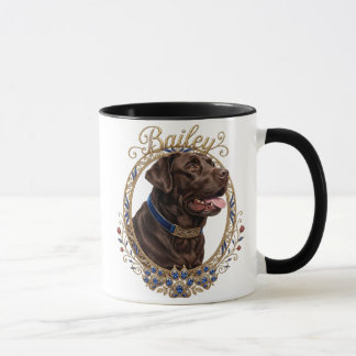 Mug Pet's Simple Modern Cool Typography Name and Photo