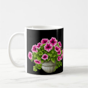 Mug Pétunia en floraison