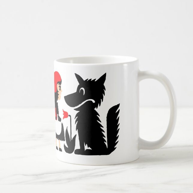 Mug Peu de capuchon rouge (Droite)