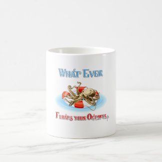 Mug Peu importe ce qui flotte votre poulpe