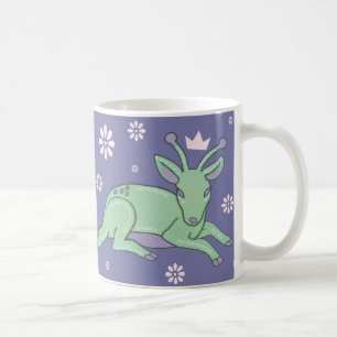 Mug Peuple de cerfs extraterrestres Art folklorique