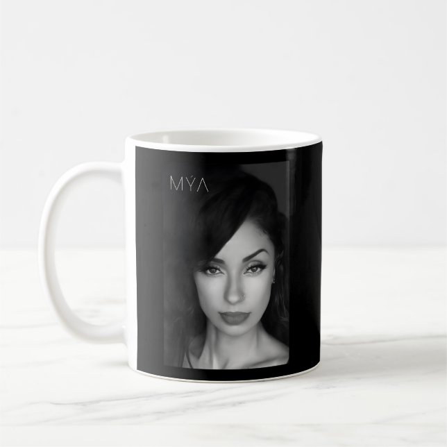 Mug Peut approcher le noir blanc (Gauche)