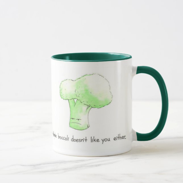 Mug Peut-être le brocoli ne vous aime pas non plus ! (Droite)