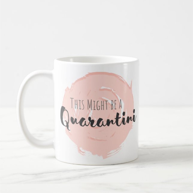 Mug Peut-être un café-mug de Quarantini (Gauche)