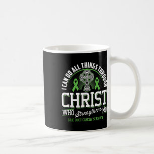 Mug Peut faire toutes choses par le Christ Cancer des