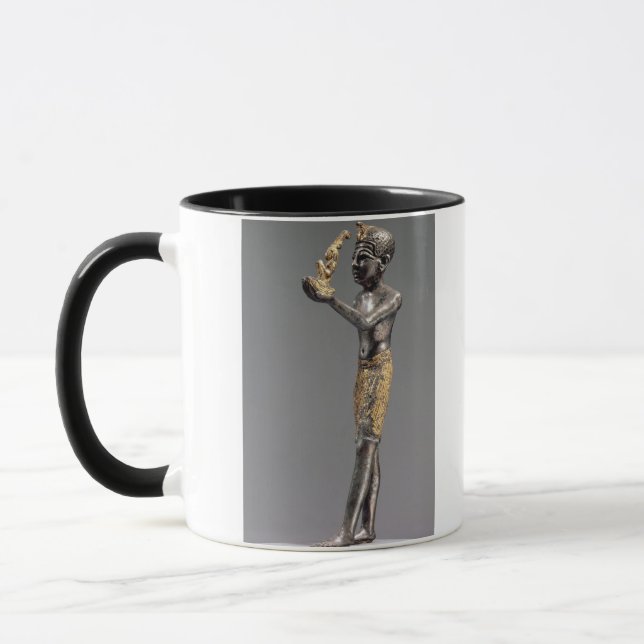 Mug Pharaon faisant une proposition avant la déesse (Gauche)