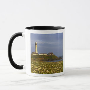 Mug Phare de la plage d'état de Pigeon Point à San