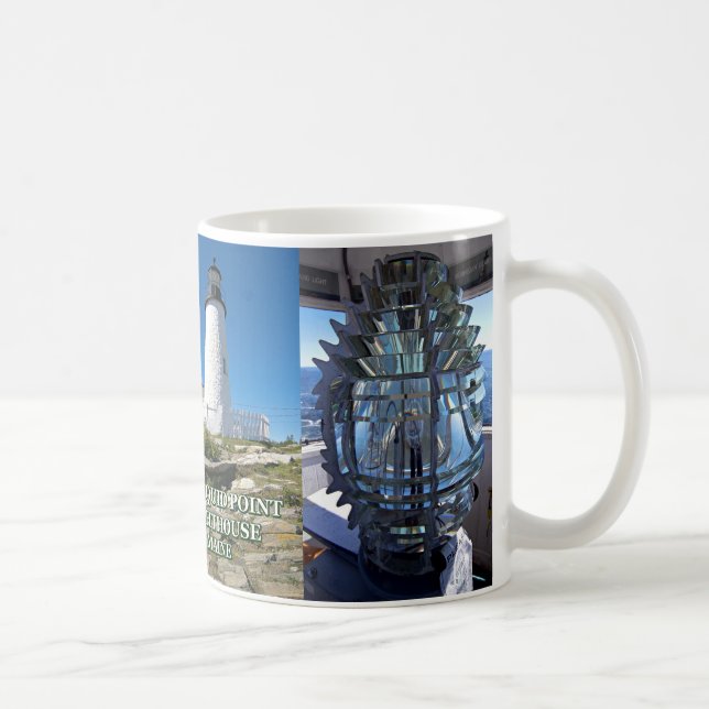 Mug Phare de point de Pemaquid, Maine (Droite)