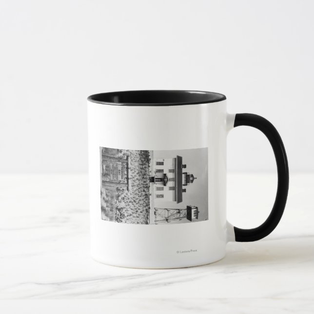 Mug Phare de Yaquina Bay PhotographieYaquina, OU (Droite)