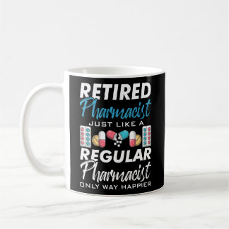 Mug Pharmacien À La Retraite Comme Une Pharmacie Régul
