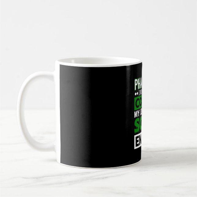 Mug Pharmacien Halloween Costume Technicien en pharmac (Gauche)