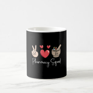Mug Pharmacy Squad Technician Tech Medicine Pharmacist