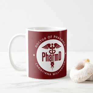 Mug PharmD Docteur en pharmacie Pharmacy Graduation Ph