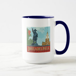 Mug Philadelphie, PA   Indépendance