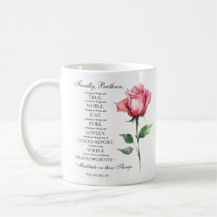 Mug Philippiens 4:8 Quelles que soient les choses qui 
