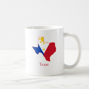 Mug Philippines diminuent au-dessus de la carte d'éta