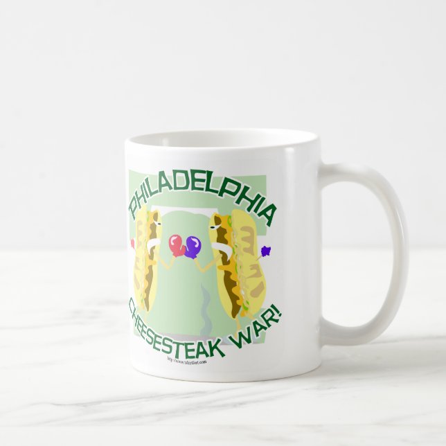 Mug Philly Cheesteak War (Droite)