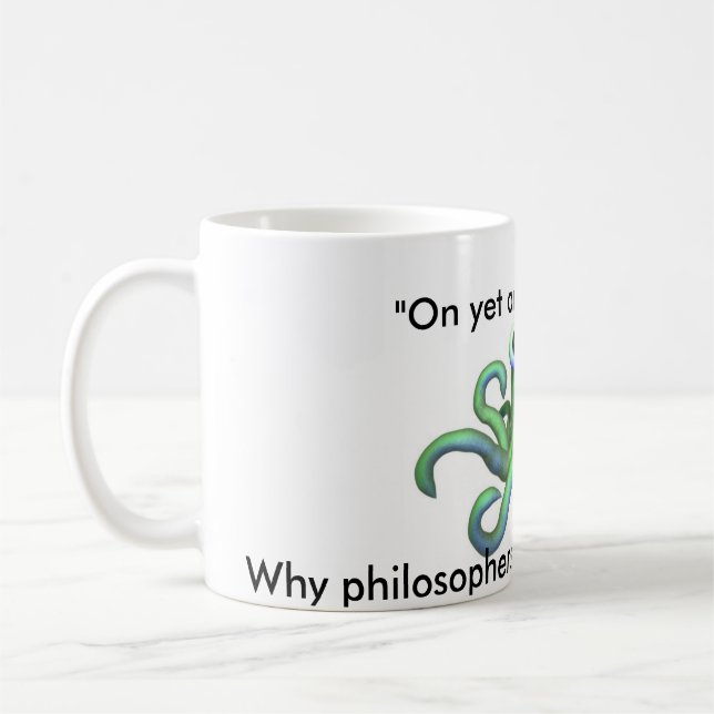 Mug Philosophie de poulpes (Gauche)