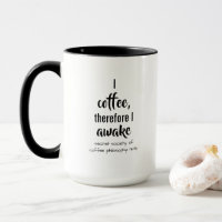Philosophie du café Descartes Twist