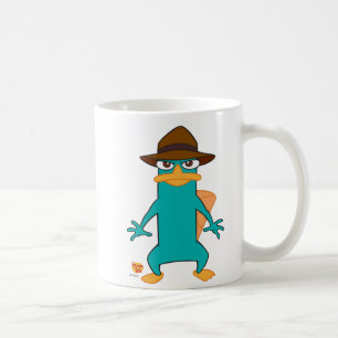 Mug Phineas et Ferb Agent P platypus en casquette debo