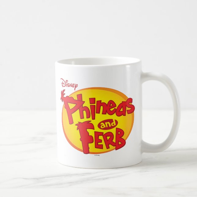 Mug Phineas et Ferb Logo Disney (Droite)