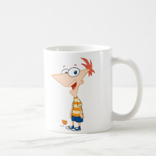Mug Phineas et Ferb Phineas souriant Disney