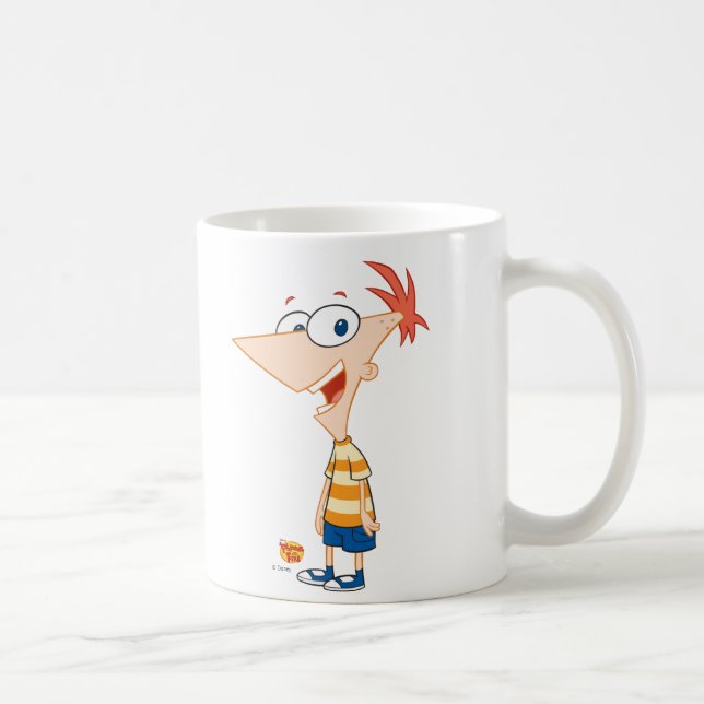 Mug Phineas et Ferb Phineas souriant Disney (Droite)