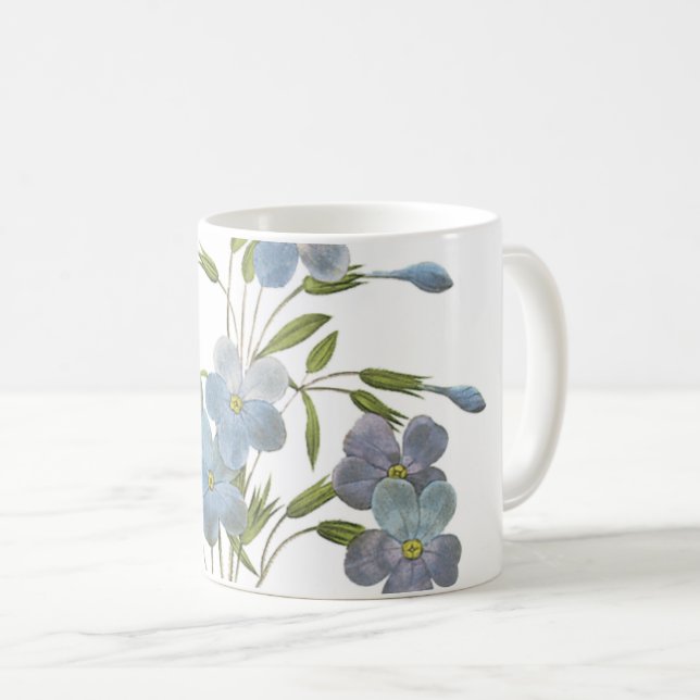 Mug phlox (Phlox reptans) par Redouté (Devant droit)