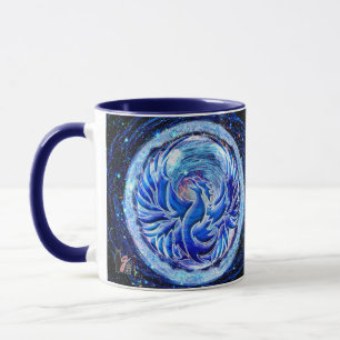 Mug Phoenix bleu