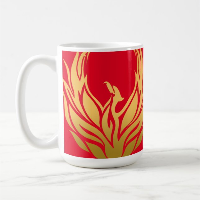 Mug Phoenix Rouge levant (Gauche)