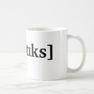 Mug Phonétique en IPA. Noir
