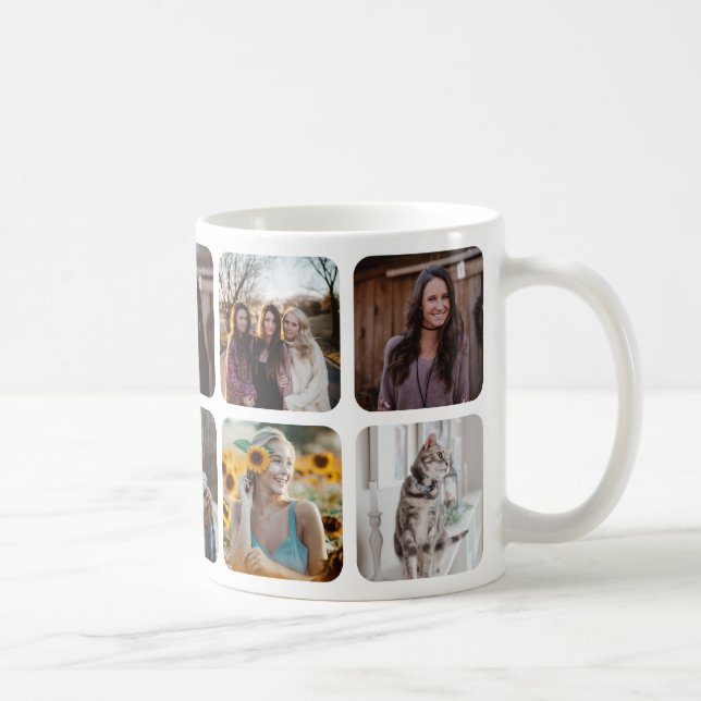 Mug Photo Collage Best Friend (Droite)