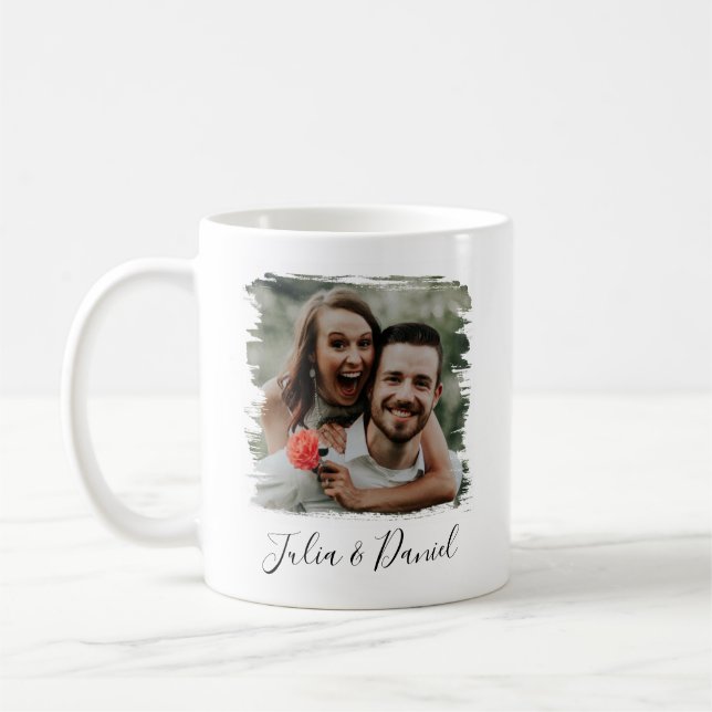 Mug Photo Couple personnalisée Saint Valentin (Gauche)